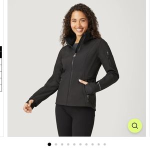 Black free country winter jacket